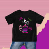 Liebliche farbige Katze Baby T-shirt