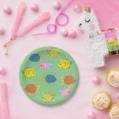 Liebliche Fische Pappteller (Party)