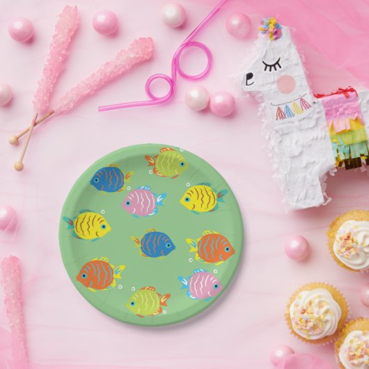 Liebliche Fische Pappteller (Party)