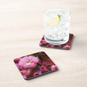 Liebliche Frühlingserreger Rosa Kirschblüten Untersetzer (Rechte Seite)