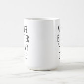 Liebliche Geschenkidee Tasse Meine Ehefrau ist hei (Mittel)