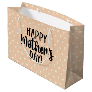 Liebliche Glücks Muttertag Herz Geschenktasche Große Geschenktüte