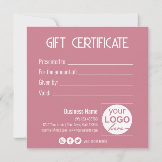 Liebliche Gold Bow Pink Herz-Geschenkboxen Geschen (Rückseite)