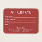 Liebliche Gold Bow Red Heart Geschenkboxen Gift Ca (Rückseite)