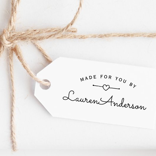 Liebliche Handgemachte hausgemachte Handarbeit von Permastempel