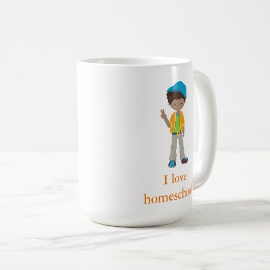 Liebliche Hausschule Kaffeetasse (VorderseiteRechts)