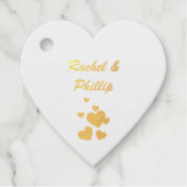 Liebliche Herzen Geschenkanhänger (Vorderseite)