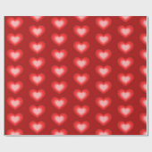 Liebliche Herzen Geschenkpapier verpacken! (Flach)