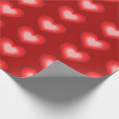 Liebliche Herzen Geschenkpapier verpacken! (Ecke)