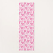 Liebliche Herzen Nahtloses Muster Yogamatte (Vorderseite)