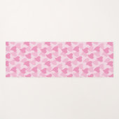 Liebliche Herzen Nahtloses Muster Yogamatte (Vorderseite (Horizontal))
