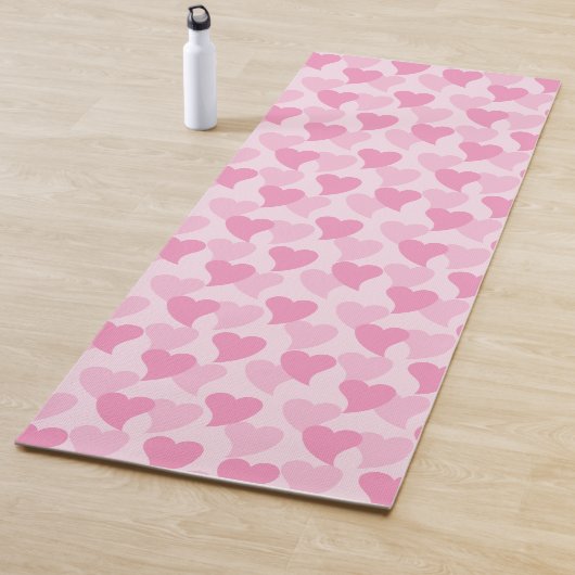Liebliche Herzen Nahtloses Muster Yogamatte (Beispiel)