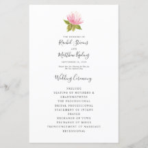 Liebliche Hochzeit der rosa grünen Blume