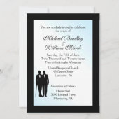 Liebliche Hochzeitsfeier Einladung (Vorderseite)