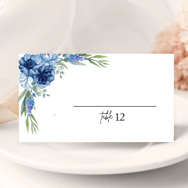 Liebliche Hochzeitshochzeit in Dusty Blue Floral P
