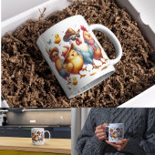 Liebliche Hühner für ihren Hühnerliebhaber Kaffeetasse