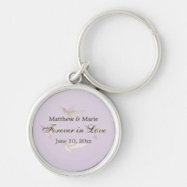 Liebliche Hummingvögel Hochzeit für immer in der L Schlüsselanhänger