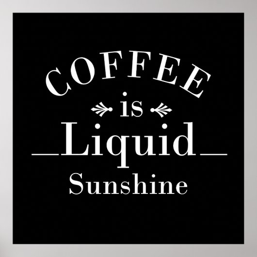 Liebliche Kaffeetrinker-Zitate Poster (Vorne)