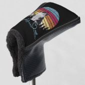 Liebliche Katze Golf Headcover (3/4 Vorderseite)