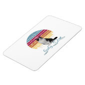 Liebliche Katze Magnet (Linke Seite)