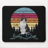 Liebliche Katze Mousepad (Vorne)