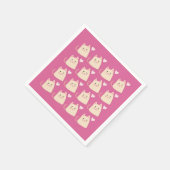 Liebliche Kittens Napkins von Lilia Serviette (Ecke)
