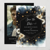 Liebliche klassische Hochzeit Save The Date (Vorne/Hinten)