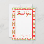Liebliche kleine Note Card RSVP Karte (Rückseite)