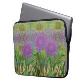 Liebliche Lavendelblüten Laptopschutzhülle (Vorderseite Links)