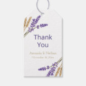 Liebliche Lavender & Wheat Geschenkanhänger (Vorderseite)