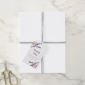 Liebliche Lavender & Wheat Geschenkanhänger (Mit Garn)