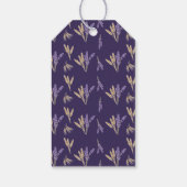 Liebliche Lavender & Wheat Geschenkanhänger (Rückseite)