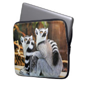 Liebliche Lemurs Laptopschutzhülle (Vorderseite Links)