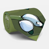 Liebliche Lily: zarter Tanz in springtime Serenity Krawatte (Gerollt)