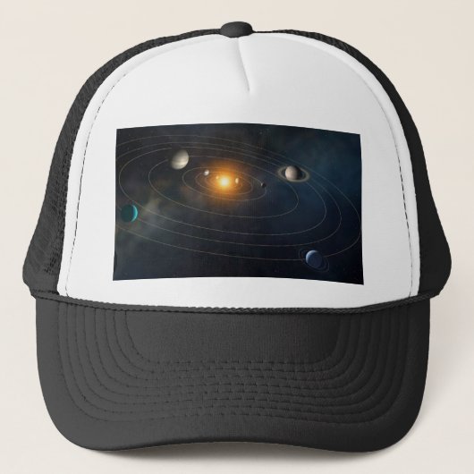 Liebliche Luxuskappe Truckerkappe (Vorderseite)