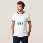 Liebliche Männer Text Kelly Green Color Boy Männer T-Shirt (Vorne ganz)