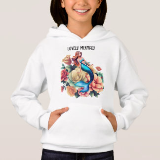 Liebliche Mermaid Girls Hoodies & Sweatshirts.