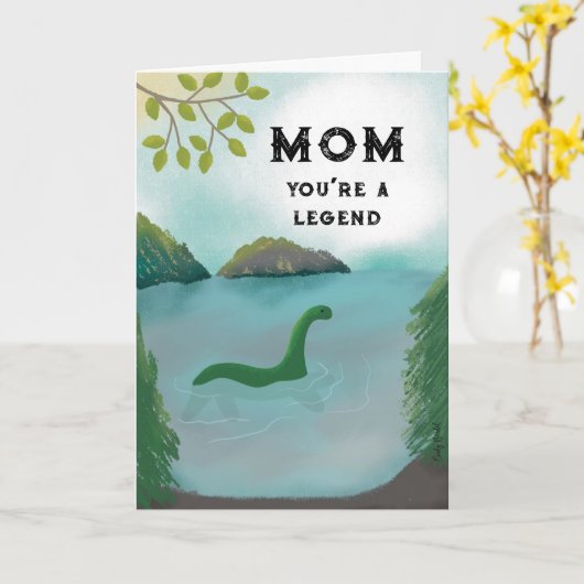 Liebliche Muttertagelochheit Karte (Gelbe Blume)