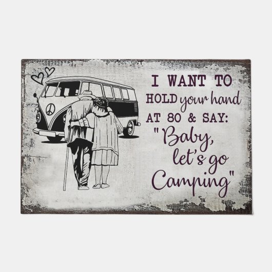 Liebliche Paare Quotes Mat, einfaches Design Fußmatte (Vorderseite)