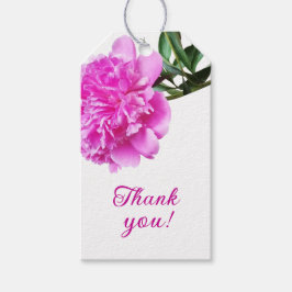 Liebliche Peonies. Geschenkanhänger