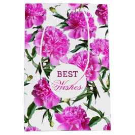 Liebliche Peonies. Mittlere Geschenktüte