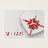 Liebliche Red Bow White Heart Geschenkboxen Gift C (Vorderseite)