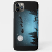 Liebliche Reindeer At Night Case-Mate iPhone Hülle (Rückseite)