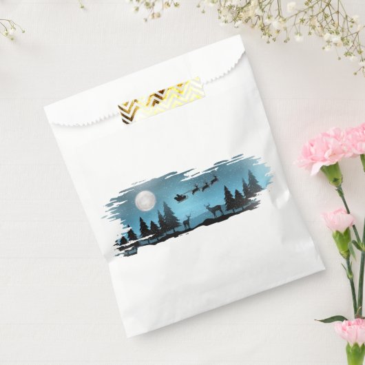 Liebliche Reindeer At Night Geschenktütchen (Versiegelt)