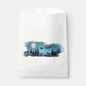 Liebliche Reindeer At Night Geschenktütchen (Vorderseite)