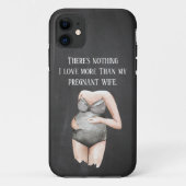 Liebliche romantische Ehefrau mit Zitat Case-Mate iPhone Hülle (Rückseite)