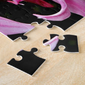 Liebliche rosa Lilien Puzzle (Seite)