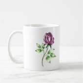Liebliche Rose Kaffeetasse (Links)