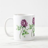 Liebliche Rose Kaffeetasse (Links)