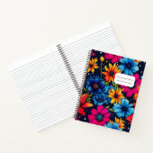 Liebliche süße Blume und Rose Notizblock (Innenseite)